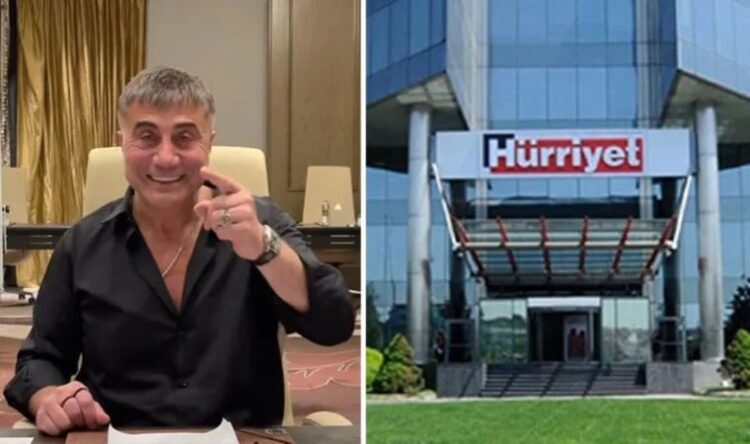 Sedat Peker’in açıklamalarının ardından Hürriyet’te operasyon