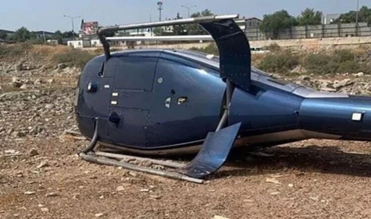 İzmir’de helikopter kazası!