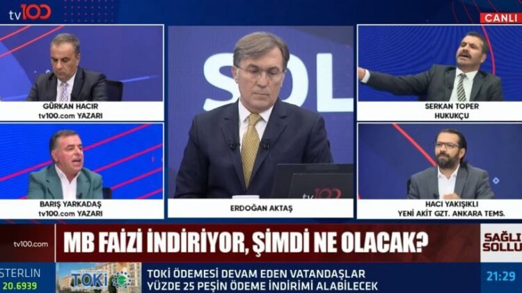 Canlı yayında tansiyon yükseldi: Barış Yarkadaş ve Hacı Yakışıklı birbirine girdi!
