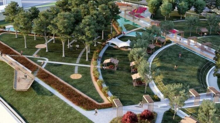 3 bin nüfuslu ilçeye 3,4 milyon TL’lik millet bahçesi
