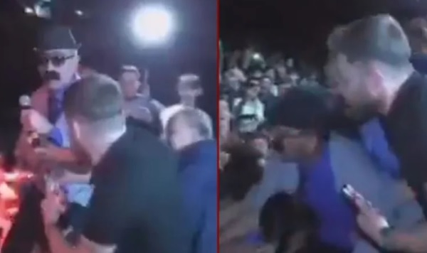 Tıvorlu İsmail konserde zor anlar yaşadı