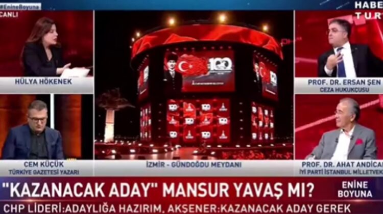 Ersan Şen canlı yayında cumhurbaşkanı ‘adaylarını’ açıkladı