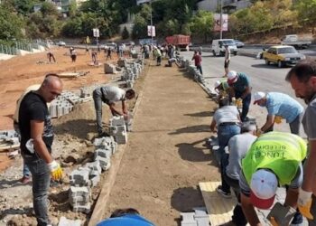 Komünist Başkan çağrı yaptı, 40 günlük işi halk bir haftada bitirdi