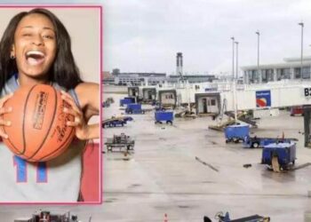 Havalimanında feci ölüm