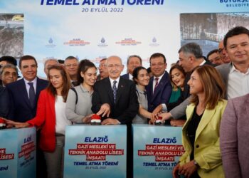 İBB, Elazığ’da okul temeli attı