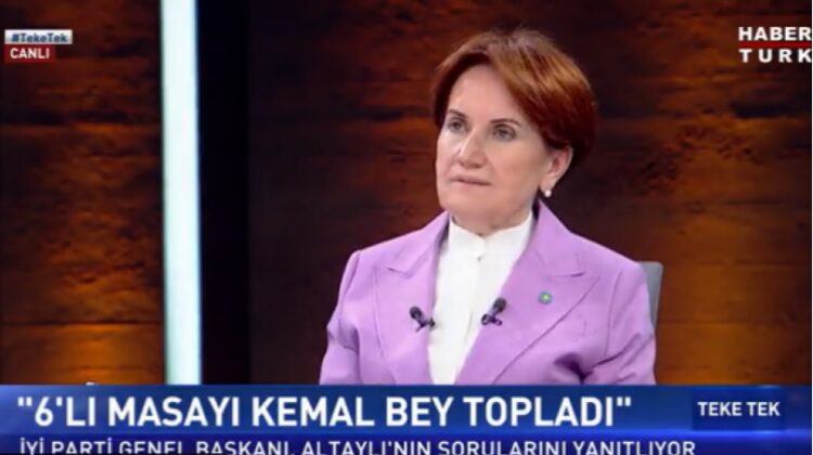 Akşener’den Kılıçdaroğlu’nun adaylığına ilişkin açıklama