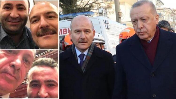 Erdoğan ve Soylu ile poz verdi, çok sayıda kişiyi tehdit etti