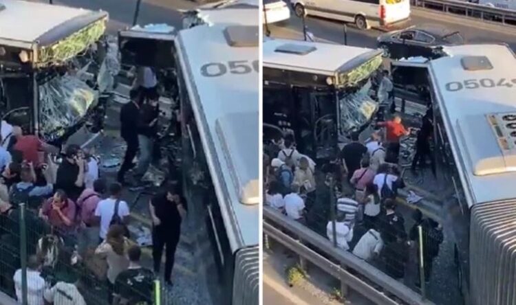 İstanbul Avcılar’da metrobüs kazası! Yaralılar var…