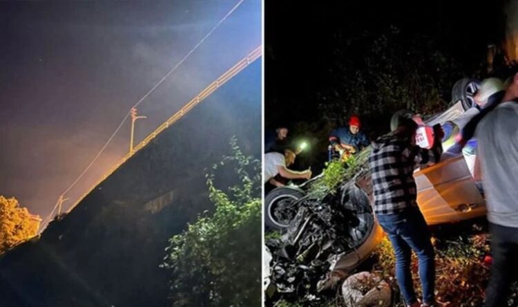 Trabzon’da otomobil devrildi: Ölü ve yaralılar var