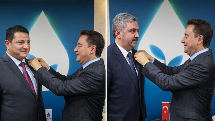 Eski BBP MKYK üyeleri Deva Partisi’ne katıldı: Rozetlerini Babacan taktı