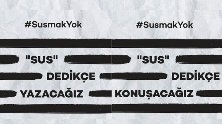 Sosyal medya sansüre karşı tek ses, tek yürek: Susmak yok!