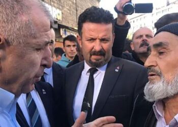 Ümit Özdağ, kendisine ucube diyen vatandaşla tartıştı
