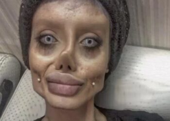 ‘Zombi Angelina Jolie’ gerçek yüzünü gösterdi