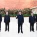 Xi Jinping ve diğer parti liderleri Yan’an Devrimci Anıtı’nı ziyaret etti