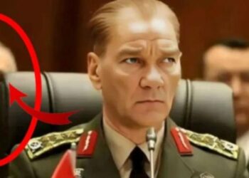 Sosyal medyada ses getiren Atatürk fotoğrafındaki FETÖ ayrıntısı