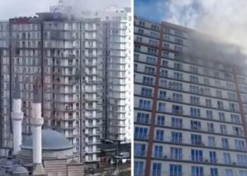 Esenyurt’ta rezidansta yangın