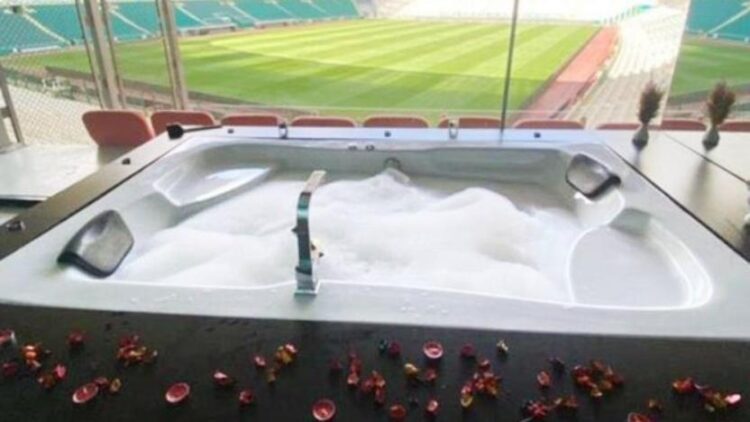Konyaspor stadına jakuzi konuldu