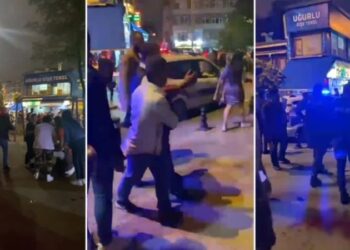 Düğün salonu kan gölüne döndü