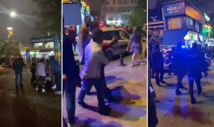 Düğün salonu kan gölüne döndü