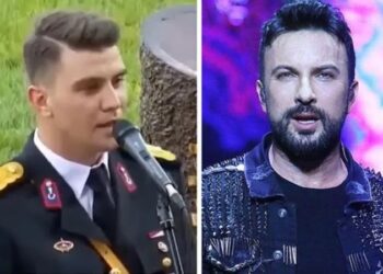 Tarkan, şarkısını söyleyen teğmene kayıtsız kalmadı