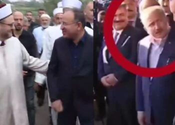 Bozdağ, Soylu ve Koca’nın madenci cenazelerindeki görüntüleri tepki çekti