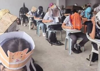 Kopya önleyici şapka sosyal medyada gündem oldu