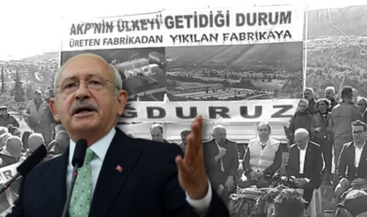 Kılıçdaroğlu, Tokat Tekel Fabrikası’na gitti: Burada bir enkaz var!