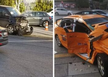 HDP’li vekilleri taşıyan araç taksiyle çarpıştı: 1 ölü