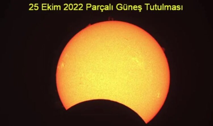 Türkiye’den de izleniyor: Güneş tutulması başladı
