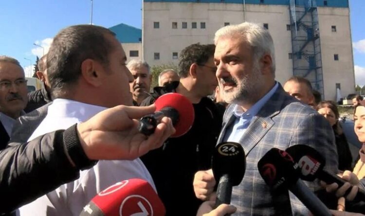 AKP İstanbul İl Başkanı Halk Ekmek fabrikasına davet edildi, içeri girmedi!