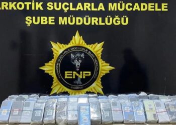 Sınır Kapısı’nda 274 kaçak cep telefonu ele geçirildi