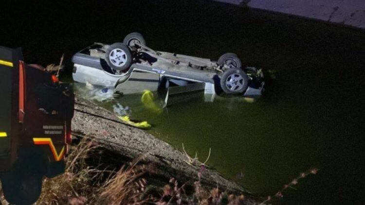 Düğün yolunda kaza… Otomobil sulama kanalına uçtu: Ölü ve yaralılar var