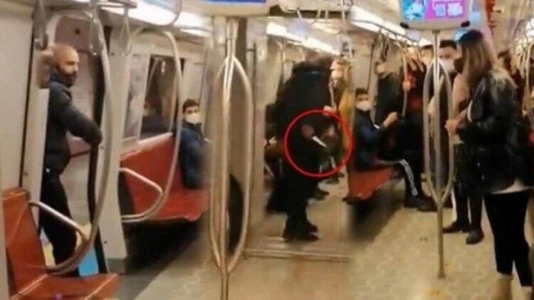 Metro saldırganının cezası belli oldu