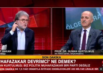 Ahmet Hakan altyazı için Numan Kurtulmuş’tan izin istedi