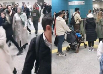 ‘Acil durum’ anonsu yapılan Marmaray’da ‘peronları derhal terk edin’ uyarısı