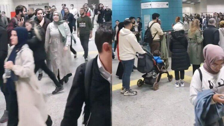 ‘Acil durum’ anonsu yapılan Marmaray’da ‘peronları derhal terk edin’ uyarısı
