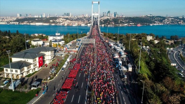 İşte İstanbul Maratonu’nda yarın trafiğe kapatılacak yollar