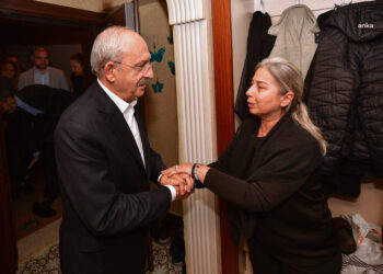 Kılıçdaroğlu’ndan gazeteci Tülay Ünal Öçten’e taziye ziyareti