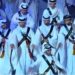Katar 2022 Dünya Kupası’nın açılış gösterisine, kılıçlı adamlar damga vurdu!