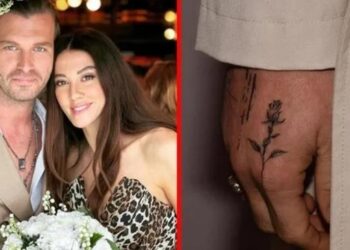 Kıvanç Tatlıtuğ’un eline yaptırdığı gül dövmesinin sırrı çözüldü