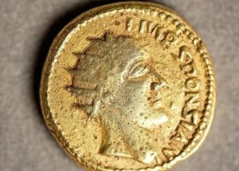 Altın sikke tarihi değiştirdi: Sahte sanılan imparator gerçekmiş