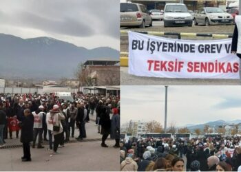Bursa’nın en büyük tekstil fabrikasında çalışan işçilerden grev kararı