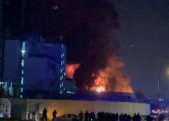 Bursa’da tekstil fabrikasında yangın