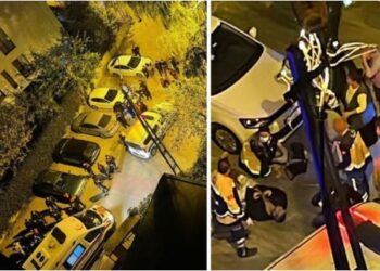 Anne babasının bıçaklandığını öğrenen ‘polis memuru’ kurşun yağdırdı