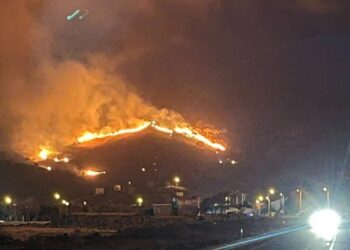 Gökçeada’da yangın…