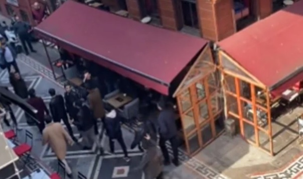 Kadıköy Nazım Hikmet Kültür Merkezi’ne saldırdı