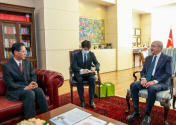 Kılıçdaroğlu, Çin’in Türkiye Büyükelçisiyle görüştü