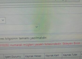 Ekran görüntüsü ortaya çıktı: KHK’lılara ‘yasaklı kişi’ uygulaması