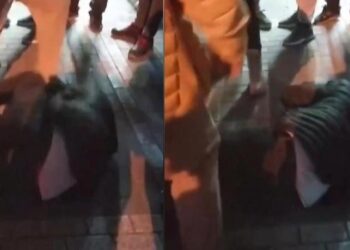 Çıplak fotoğraflarla şantaj yaptı, sokak ortasında dövüldü