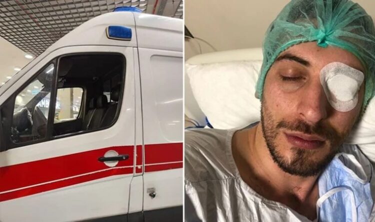 Sağlık çalışanlarına demir sopalı saldırı